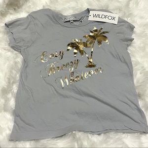 Wildfox “Easy Breezy Whatever” Top Size Small